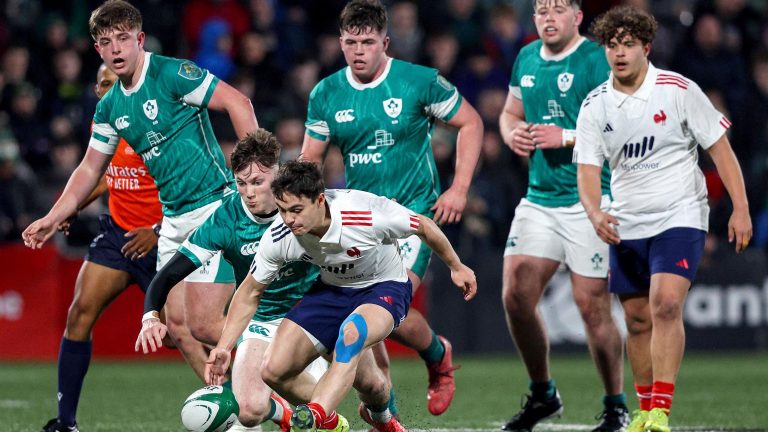 France dealt Ireland their third U20 Six Nations defeat